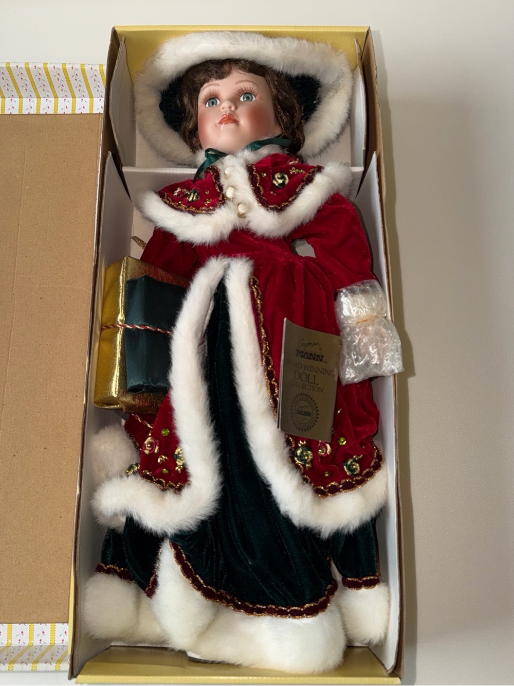 Seymour Mann Connoisseur Collection Doll and Stand with Box